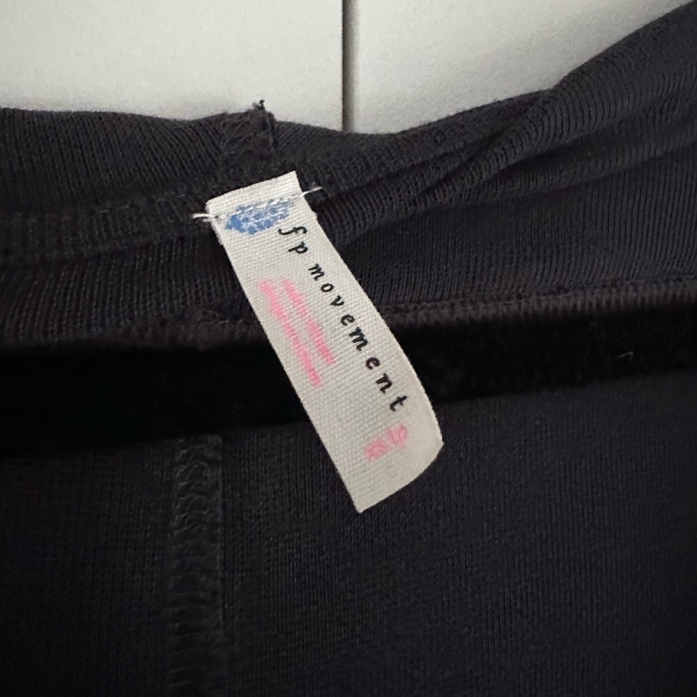 Free People FP Movement Yella Blouson Hoodie in Black - Size XS - Picture 11 of 13